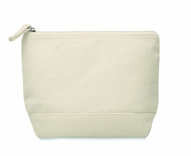 Logotrade promotional gift image of: Bicolour cotton cosmetic bag
