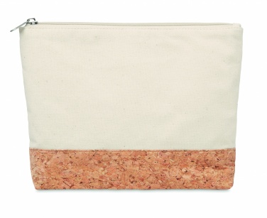 Logotrade promotional merchandise photo of: Cork & cotton cosmetic bag