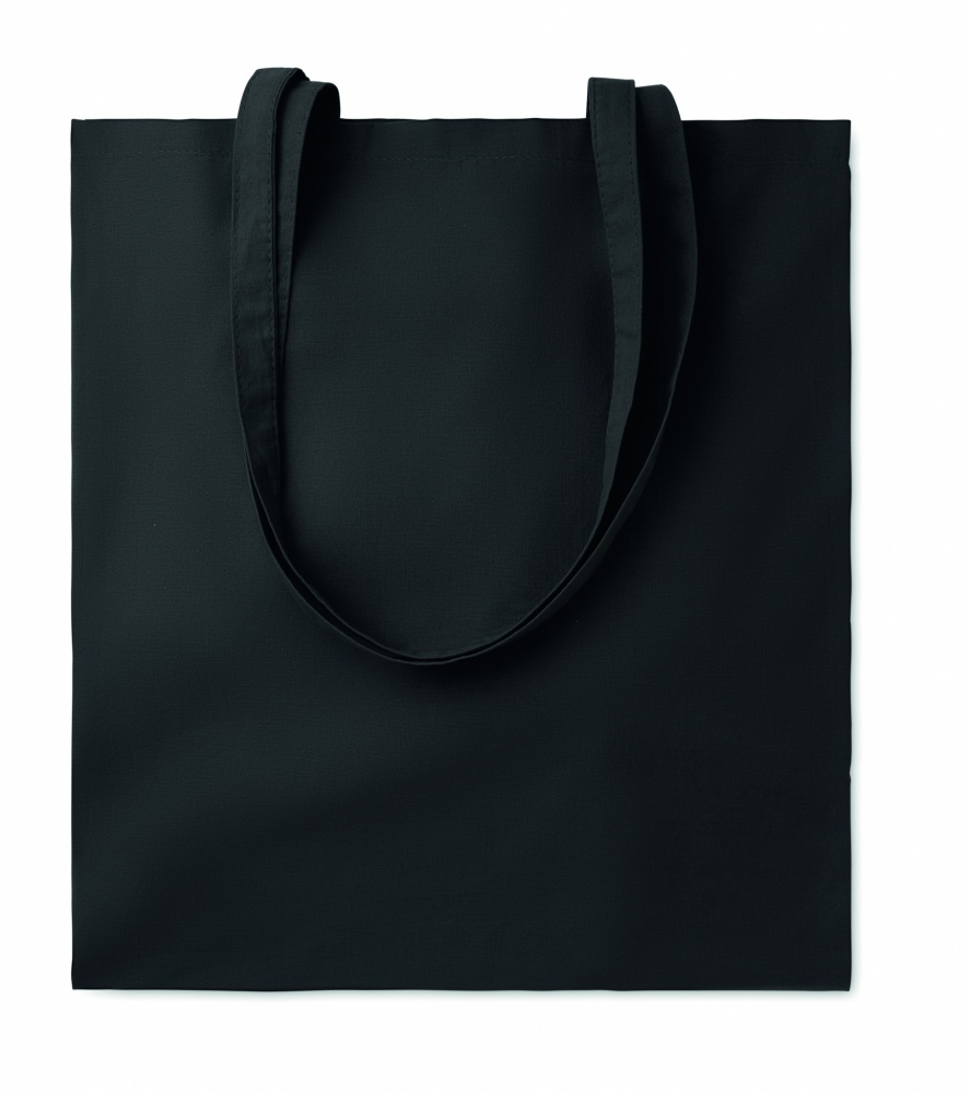 Logo trade promotional gift photo of: 180gr/m² cotton shopping bag