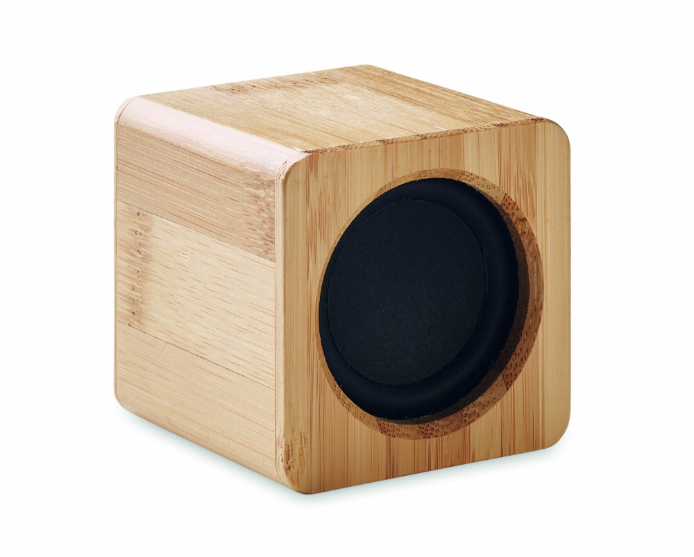 Logotrade promotional merchandise photo of: Bamboo wireless speaker