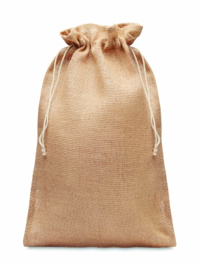 Logotrade advertising product image of: Large jute gift bag 30x47 cm