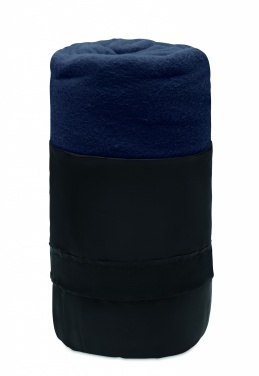 Logo trade promotional gifts picture of: RPET fleece travel blanket