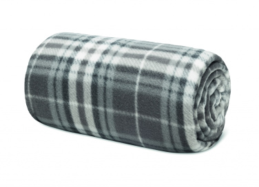 Logotrade business gifts photo of: RPET fleece travel blanket