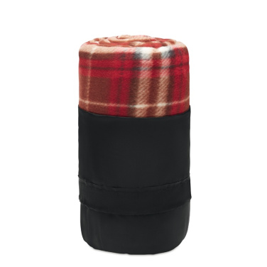 Logotrade promotional giveaways photo of: RPET fleece travel blanket