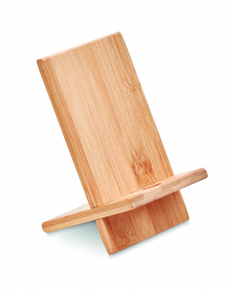Logotrade business gifts photo of: Bamboo phone stand/ holder WHIPPY