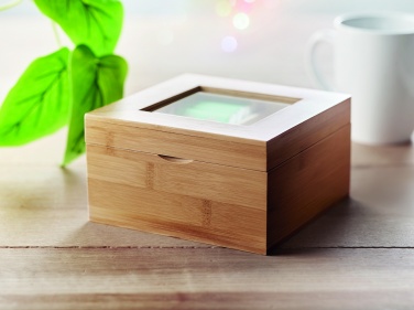 Logotrade promotional giveaway image of: Bamboo tea box