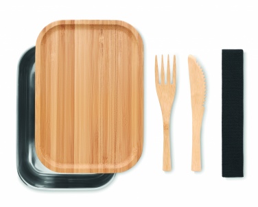 Logotrade promotional giveaway image of: Stainless steel lunchbox 600ml