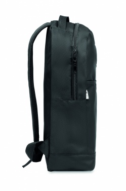 Logo trade promotional merchandise picture of: Backpack in RPET & COB light