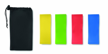Logotrade promotional gift image of: Set of 4 TPE fitness bands