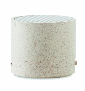 Logo trade promotional gifts picture of: 3W speaker in wheat straw/ABS