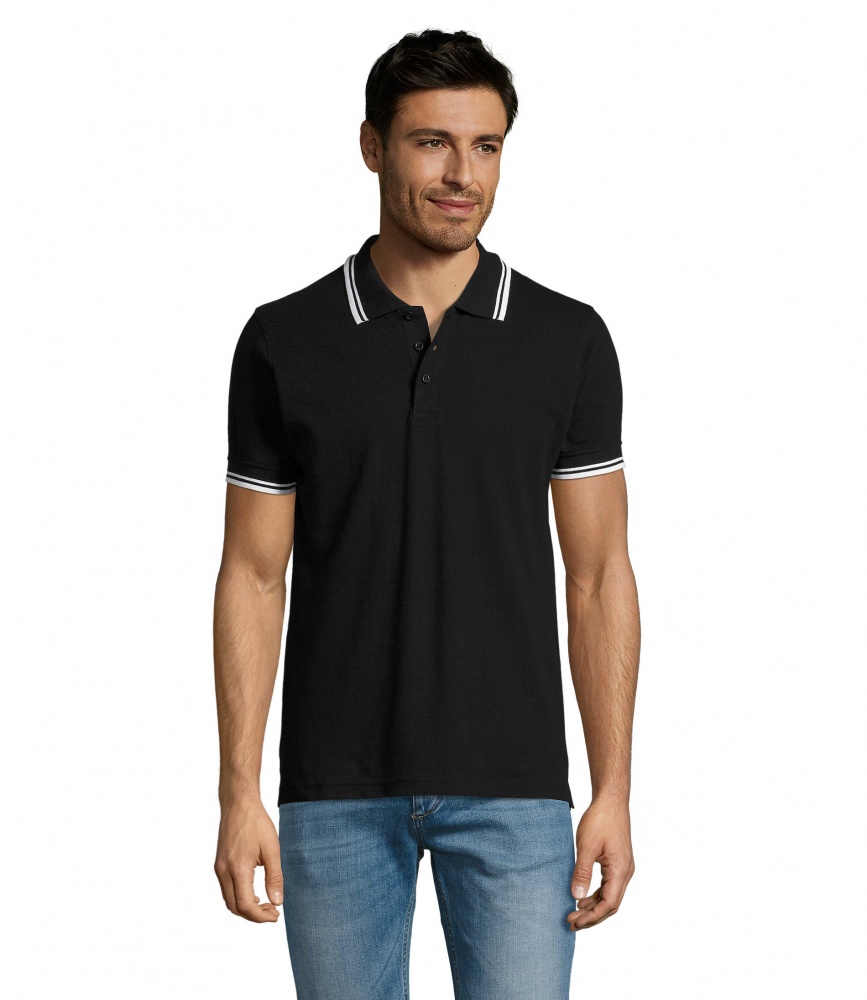 Logotrade corporate gift image of: PASADENA men polo 200g