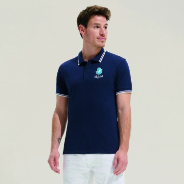 Logo trade promotional merchandise picture of: PASADENA men polo 200g