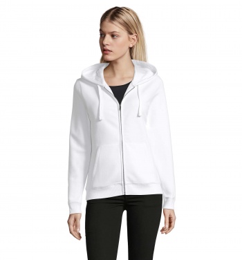 Logotrade advertising products photo of: SPIKE WOMEN ZIP HOOD SWEAT