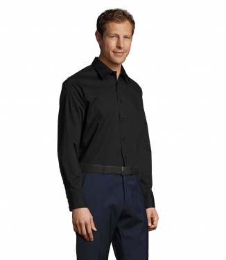 Logo trade promotional gifts image of: BRIGHTON men shirt 140g