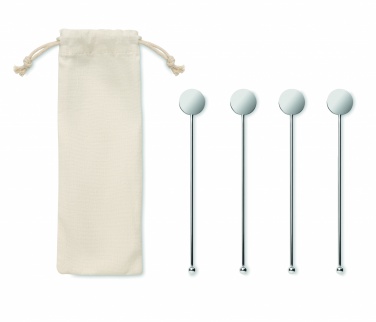 Logotrade advertising product picture of: Stainless steel stirrers set