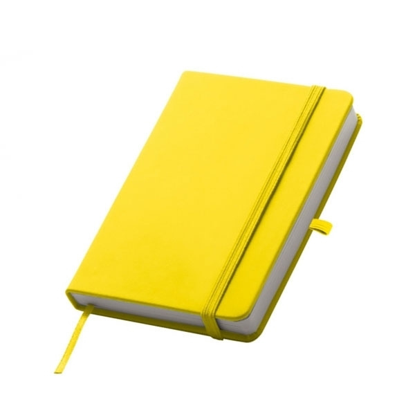 Logo trade corporate gifts picture of: A6 note book LUBECK