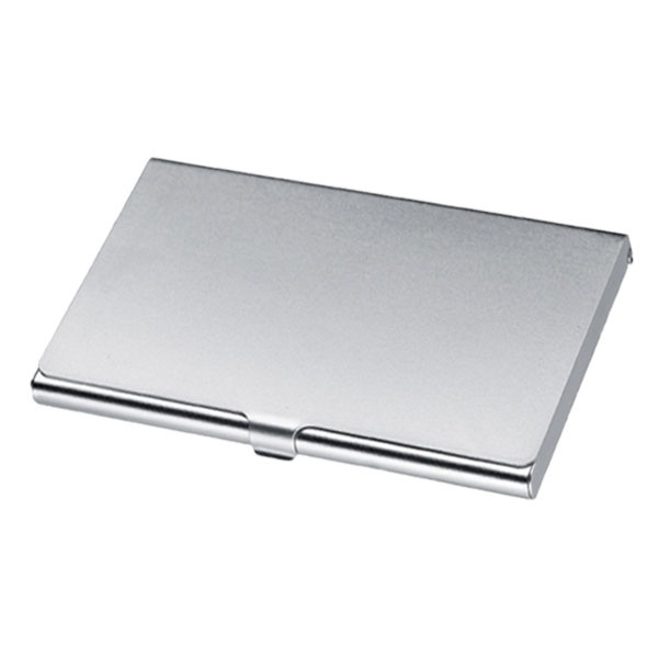 Logotrade promotional giveaway picture of: Metal business card holder CORNWALL