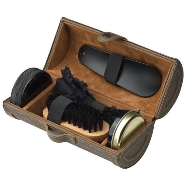 Logo trade advertising product photo of: Shoe polish roll GRENOBLE