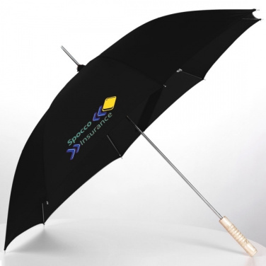 Logo trade promotional giveaway photo of: Automatic walking-stick umbrella LE MANS