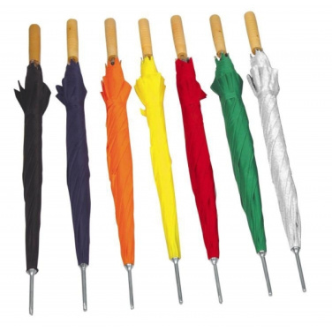 Logo trade promotional item photo of: Automatic walking-stick umbrella LE MANS