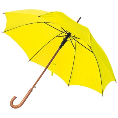 Logotrade promotional items photo of: Wooden automatic umbrella NANCY