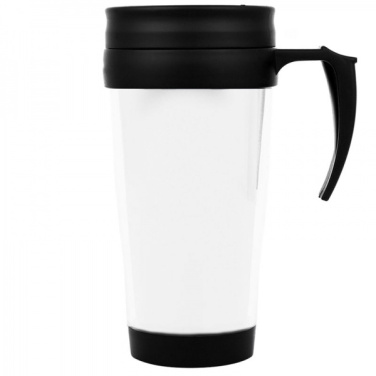 Logo trade promotional giveaway photo of: Plastic cup FORT WORTH 400 ml