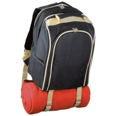 Logo trade corporate gift photo of: Luxurious picnic backpack with cool bag GEORGIA