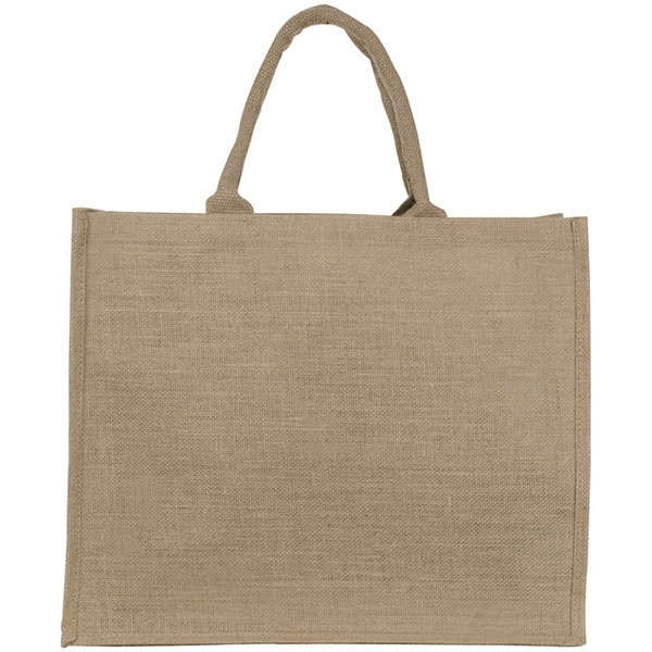 Logotrade corporate gift image of: Jute bag, big HANNOVER