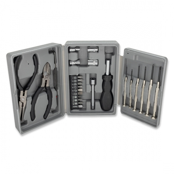 Logo trade promotional merchandise picture of: 25-parts tool set MANAGUA
