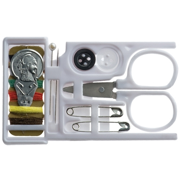 Logo trade promotional merchandise picture of: Travel sewing set LE HAVRE