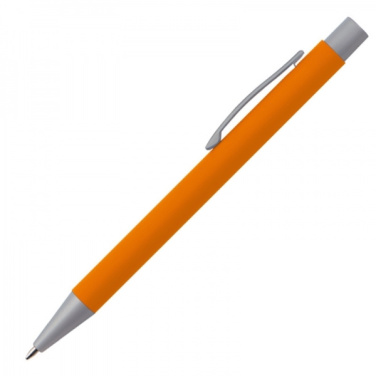 Logotrade business gift image of: Metal ballpen soft touch ABU DHABI
