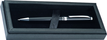 Logo trade business gift photo of: Metal ballpen CLAYTON