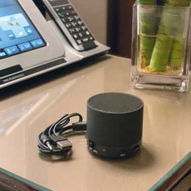 Logo trade promotional product photo of: Mini Bluetooth speaker HAWICK