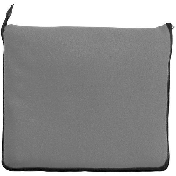 Logo trade corporate gifts image of: 2in1 fleece blanket/pillow RADCLIFF