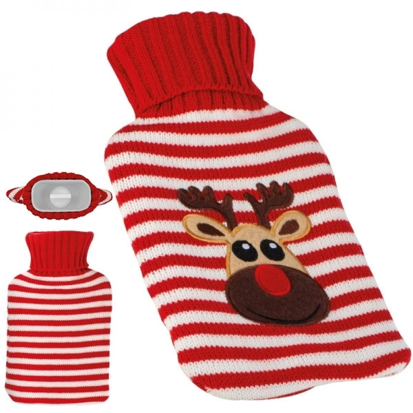 Logotrade promotional merchandise picture of: Christmas hot water bottle KALIBO