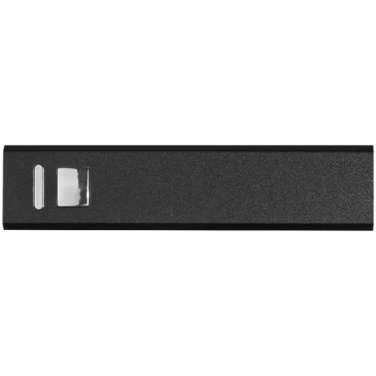 Logo trade promotional gifts image of: Metal power bank PORT HOPE 2200mAh