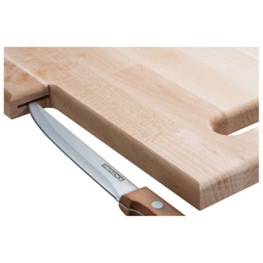 Logo trade promotional gifts image of: Wooden board with knife LIZZANO