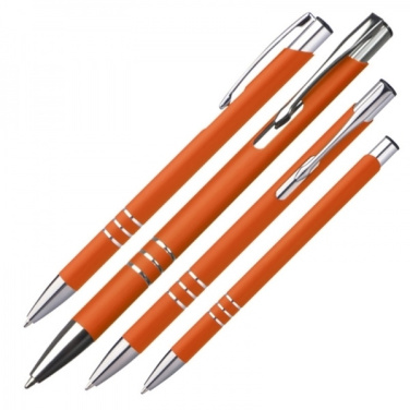 Logo trade promotional items picture of: Metal ballpen NEW JERSEY