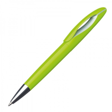 Logo trade promotional gifts image of: Plastic ballpen FAIRFIELD
