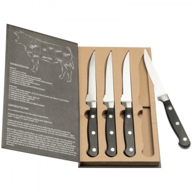 Logo trade promotional item photo of: Steak knife set LONDON