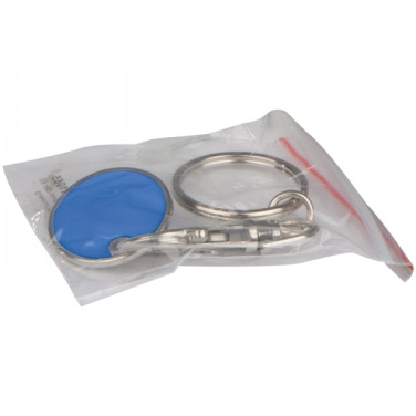 Logotrade promotional merchandise image of: Keyring with shopping coin ARRAS