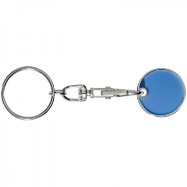 Logo trade advertising products image of: Keyring with shopping coin ARRAS