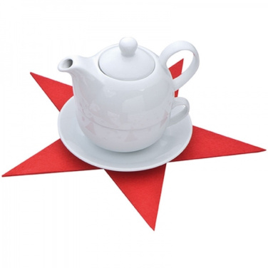 Logo trade promotional products picture of: Felt star set KARLSTAD