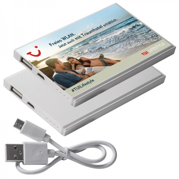 Logo trade promotional items picture of: Power bank PINEVILLE 2200 mAh