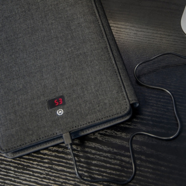 Logotrade promotional product picture of: Power bank folder Leno