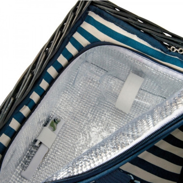 Logo trade promotional items picture of: Picnic basket RIVA DEL GARDA