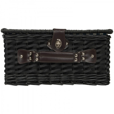 Logo trade promotional giveaways image of: Picnic basket RIVA DEL GARDA