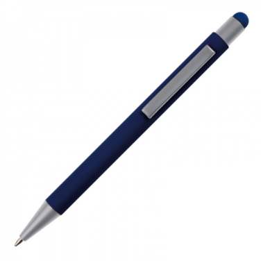 Logotrade promotional items photo of: Metal ballpen touch pen soft touch SALT LAKE CITY