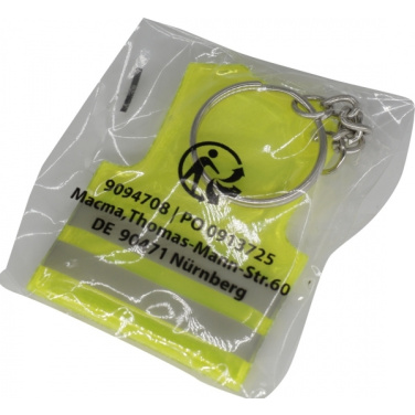 Logo trade promotional giveaway photo of: Keyring SPEEDY