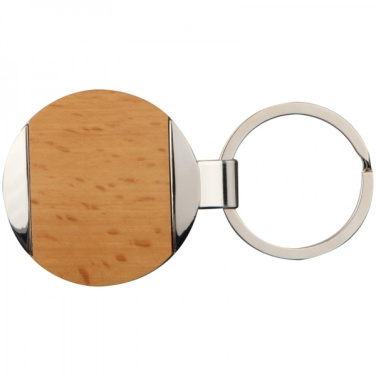 Logo trade promotional products picture of: Wooden keyring LANGHAUS